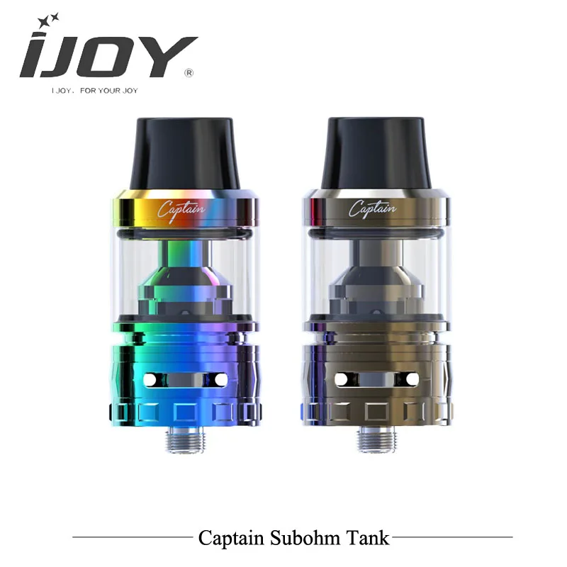 

Original IJOY Captain Sub ohm Tank 4ML Electronic Cigarettes Atomizer 0.15ohm CA8/0.3ohm CA2 Coil Head for IJOY Captain PD270
