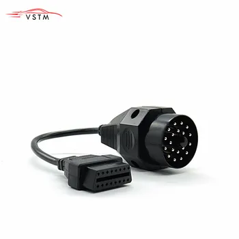 

OBD OBD II Car Diagnostic Cable Adapter For BMW 20 pin to OBD2 16 PIN Female Connector e36 e39 X5 Z3 for BMW 20pin