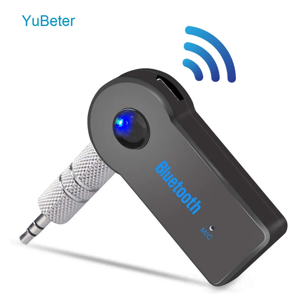 

YuBeter Bluetooth Receiver Adapter Wireless Transmitter 3.5mm Jack Audio AUX Music For MP3 Speaker Headphone Car Hands Free Call
