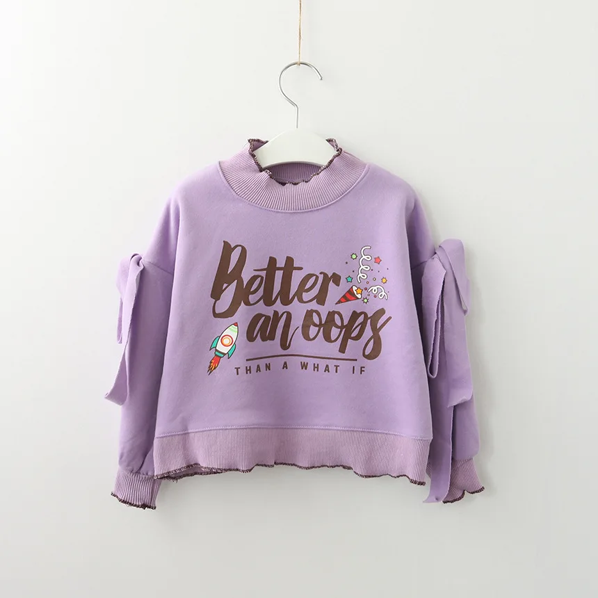 Toddler Girl Sweatshirts With Cartoon Print Wholesale Lots Bulk Clothes