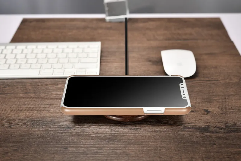 ICarer Пояса из натуральной кожи съемная 2 в 1 бумажник чехол книжка для IPhone X