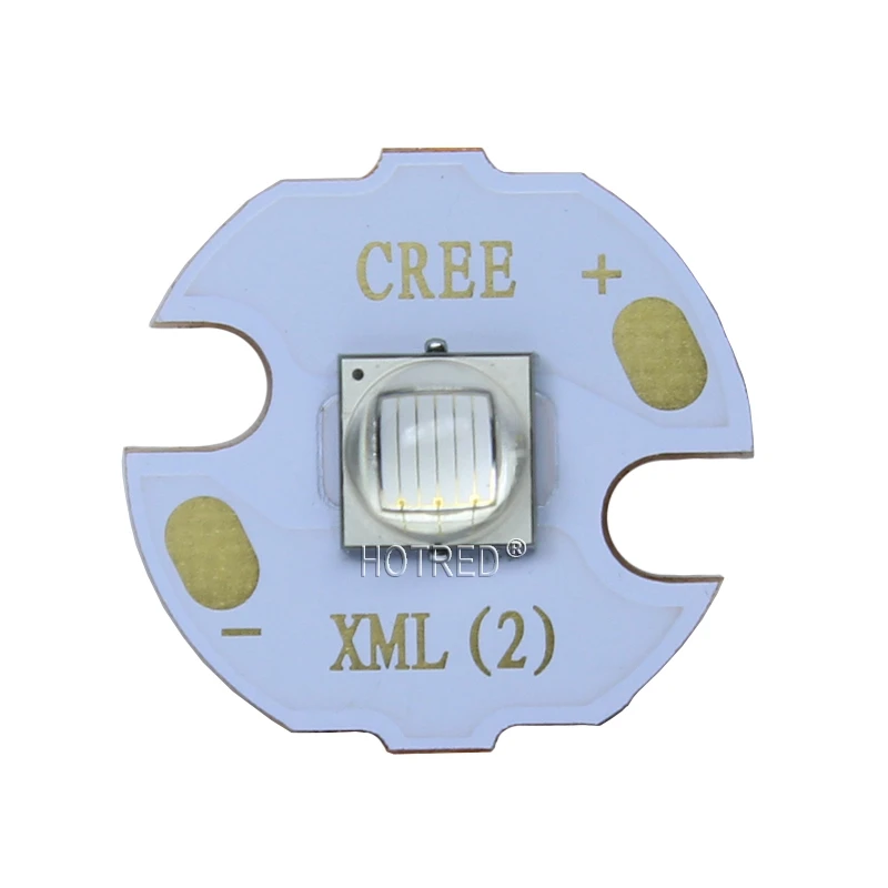 1 шт. Epi светодиодный s 5050 XML T6 10 Вт УФ светодиодный светильник для замены CREE XML2 фиолетовый 365nm 370nm излучатель диодный светильник для обнаружения ювелирных изделий