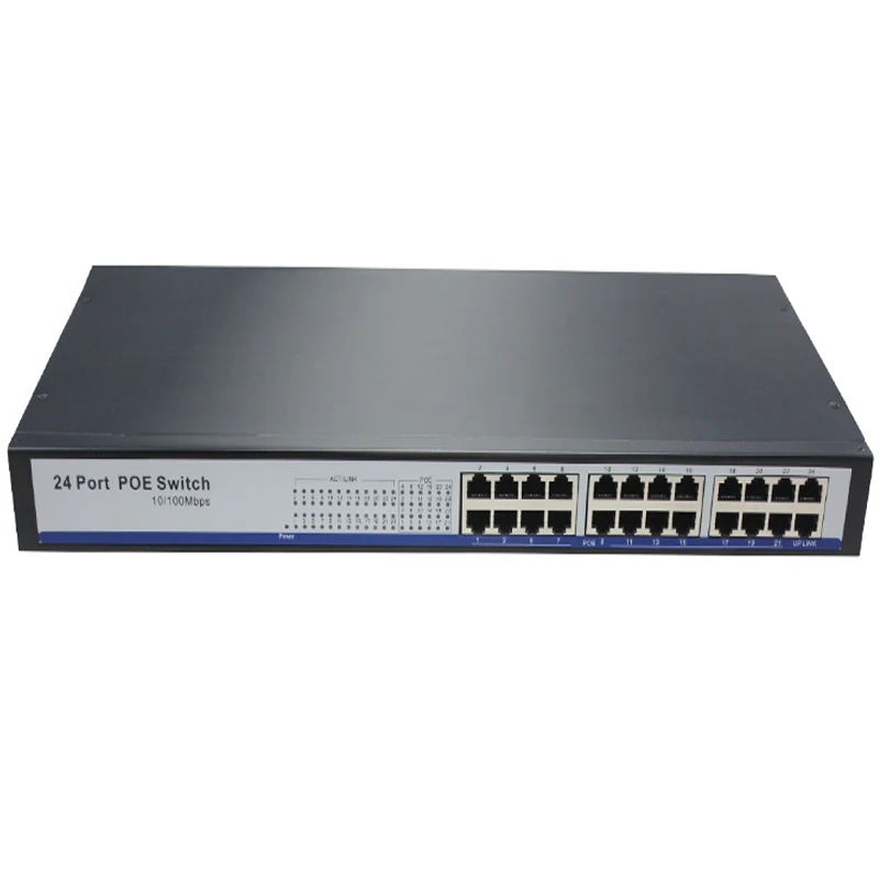 24 Ports Poe Switch Manufacturer Best Brand 24 port poe 48V power