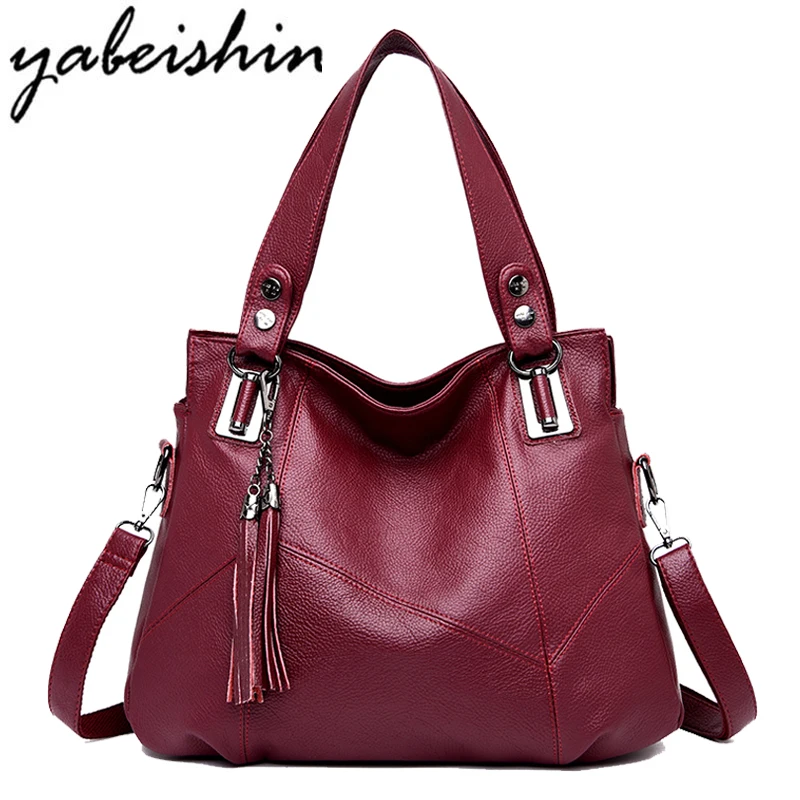 

2019 New Luxury Women Handbag Casual Female Tote Shoulder Bag PU Leather Designer Luxury Women Bags Brand Ladies Messenger Bag