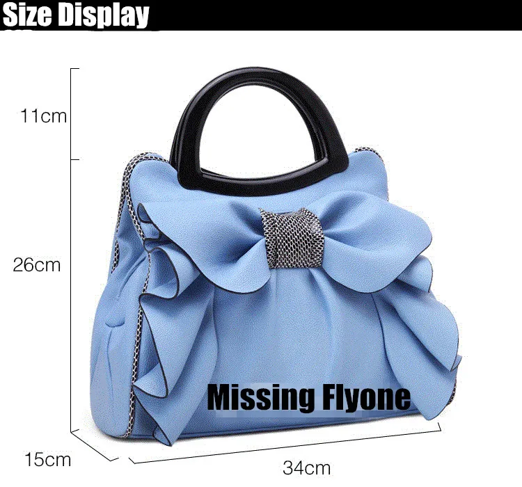 Flyone новые модные сумки с бантом Милая дамская сумка лучший подарок красивый бант для красивой нее FY0146
