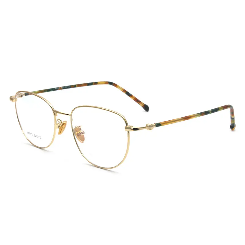 

Oval Shape Eyewear Frame Women Fashion Metal Optical Myopia Prescription Clear Computer Eyeglasses Frame X2022 Frame Spectacles