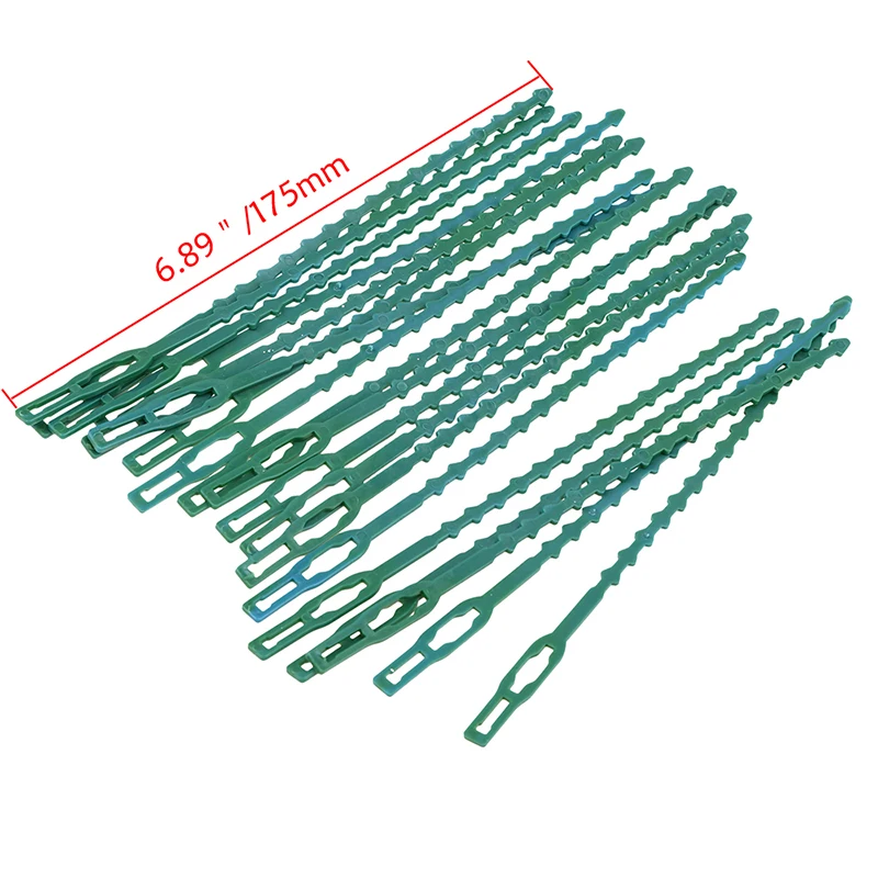 20Pcs Garden Vines Tied Buckle Fixed Lashing Hook Plant Grafting Clips Fastener