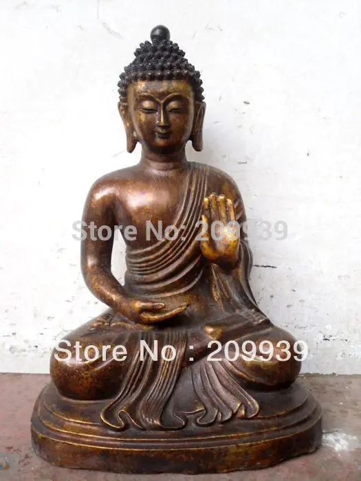 

0071 Tibet SHAKYAMUNI BUDDHA BRONZE STATUE