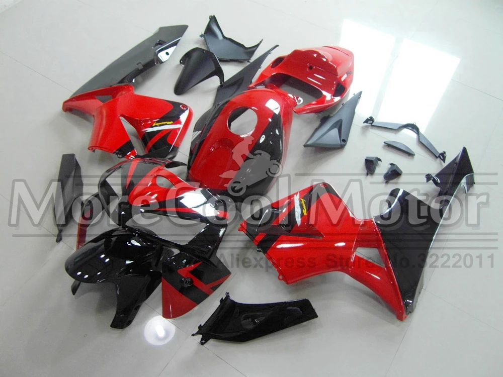 

For Honda CBR600RR 2005 2006 Red And Black CBR 600 RR Motorcycle ABS Fairings Kits