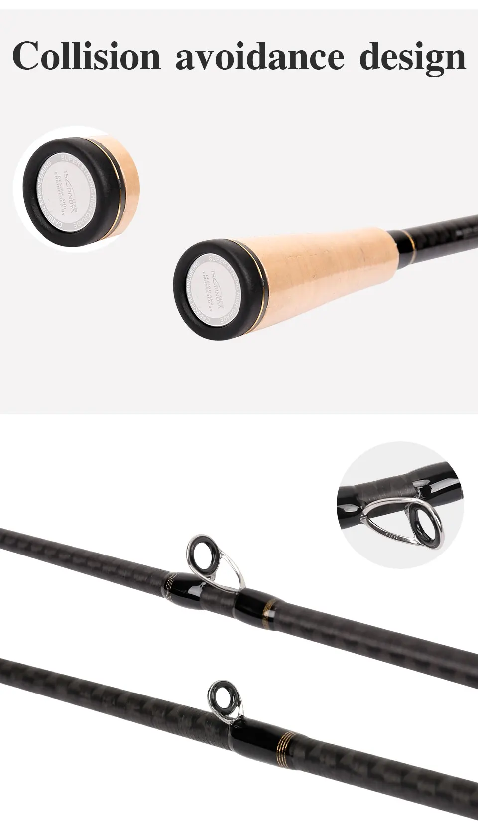 TRUSINOYA PROFLEX II 702MHC 2.1m 2Secs Fast Casting Rod 10 28g Toray