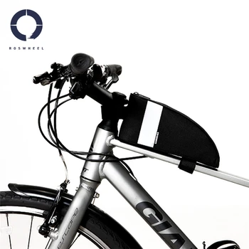 

ROSWHEEL Sahoo Series Water Resistance Bicycle Bag Cycling Bike Bicycle Front Frame Top Tube Bag Pannier Pouch