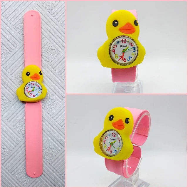 Hot selling Children watch boy girl students clock child gift cartoon Little yel Hot selling Children watch boy girl students clock child gift cartoon Little yel