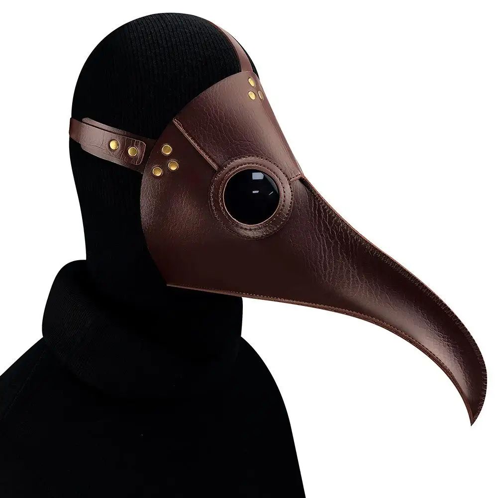 

Halloween Plague Long Birds Doctor Prom Mask Cosplay Steam Punk Mask Bird Head Big Mask