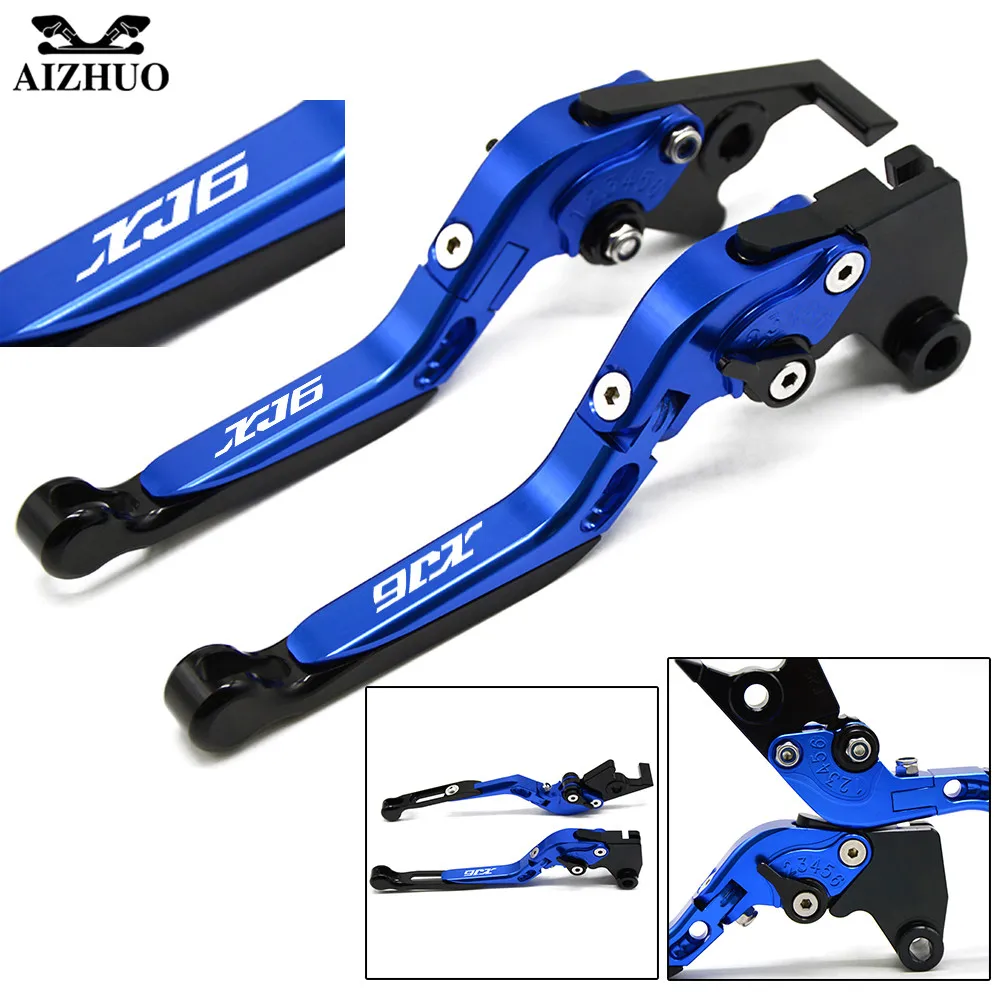 Motorcycle Brake Clutch Levers Adjustable Folding Extendable For YAMAHA XJ6 XJ6 DIVERSION 2009 2010 2011 2012 2013 2014 2015
