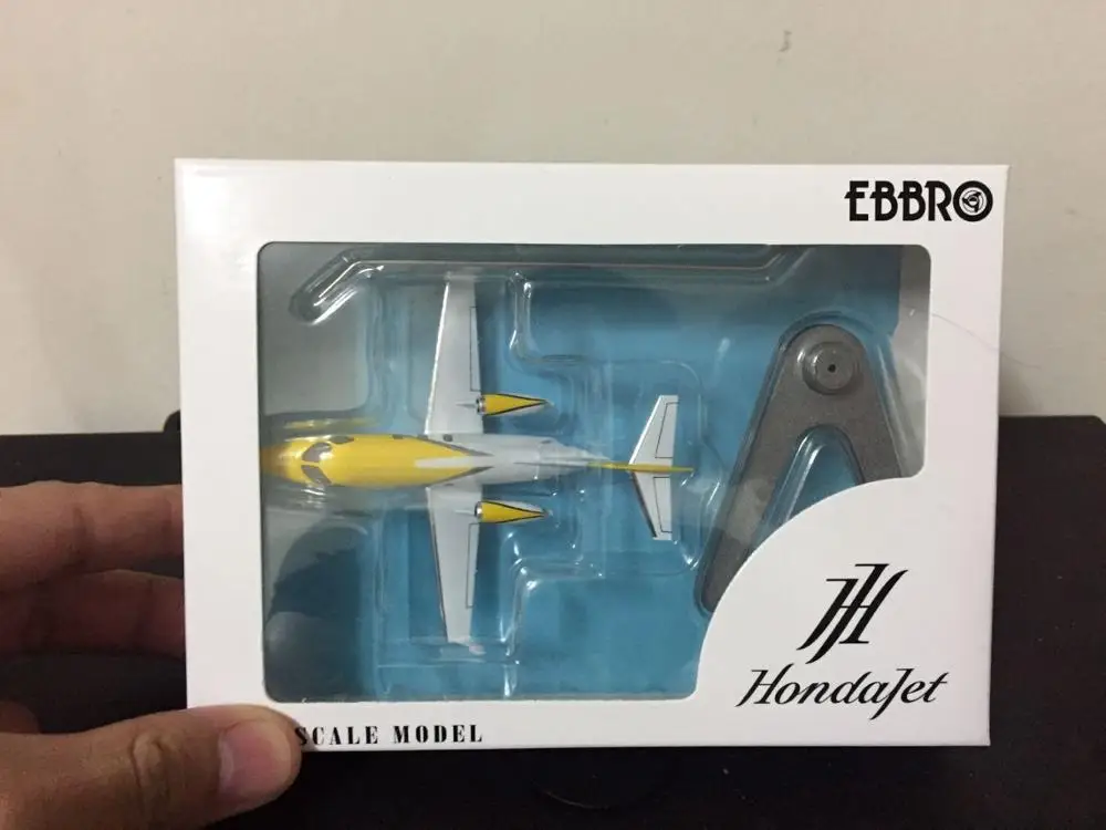 Ebbro 1:144 масштаб полная металлическая модель Hondajet Honda N420EX самолет желтый/белый