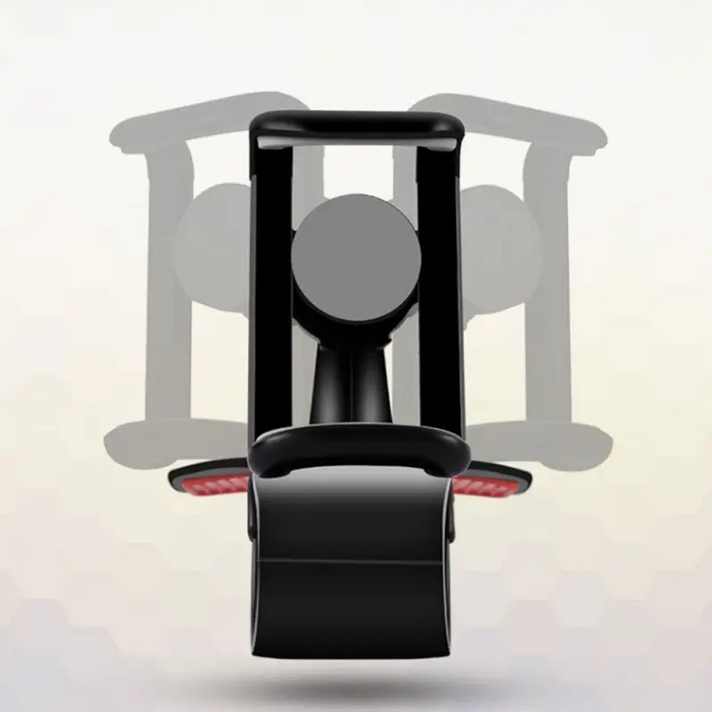 Автомобильный держатель для телефона с поворотом на 360 градусов, автомобильный держатель с прямым видом HUD-черный одиночный кронштейн+ Воздушная розетка
