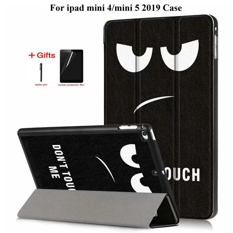Окрашенный кожаный чехол для нового iPad mini 5 ipad 5th Gen 2019 с автоматическим переходом