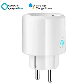 

Wireless WiFi Smart Power EU Plug Socket APP Remote Control Timer Switch Outlet Home Smart For Android iOS