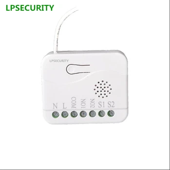 

LPSECURITY Smart home Z-WAVE wireless smart switch module remote control dual relay TZ74 868.42MHZ