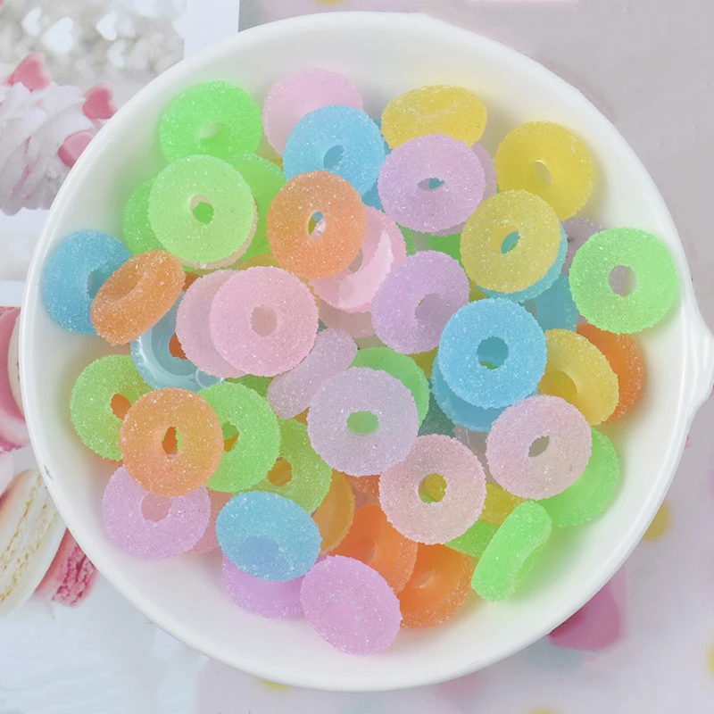 Boxi 15 Pcs Pack New Slime Kit Aksesoris Mainan Resin Permen Diy Mini Lucu Slime Perlengkapan Filler Untuk Jelas Lendir Berbulu Pemodelan Tanah Liat Aliexpress