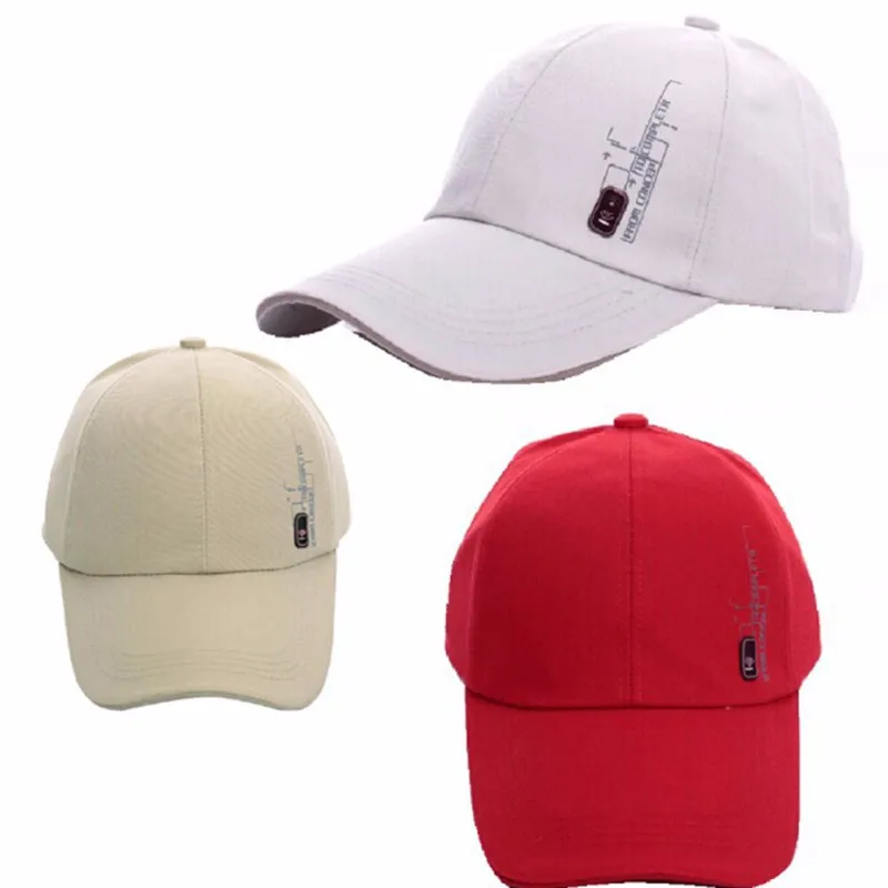 6 цветов Регулируемый, для спорта на открытом воздухе шляпа от солнца на открытом воздухе Для мужчин Бейсбол Гольф хип-хоп котелок хлопок Кепки