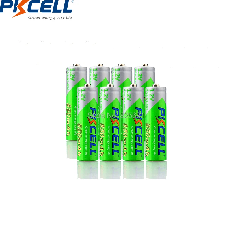 8Pcs AAA 850mAh 1.2V Ready-to -use Rechargeable Ni-MH Battery 8Pcs AAA 850mAh 1.2V Ready-to -use Rechargeable Ni-MH Battery