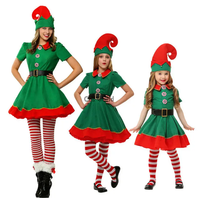 child elf costume girl