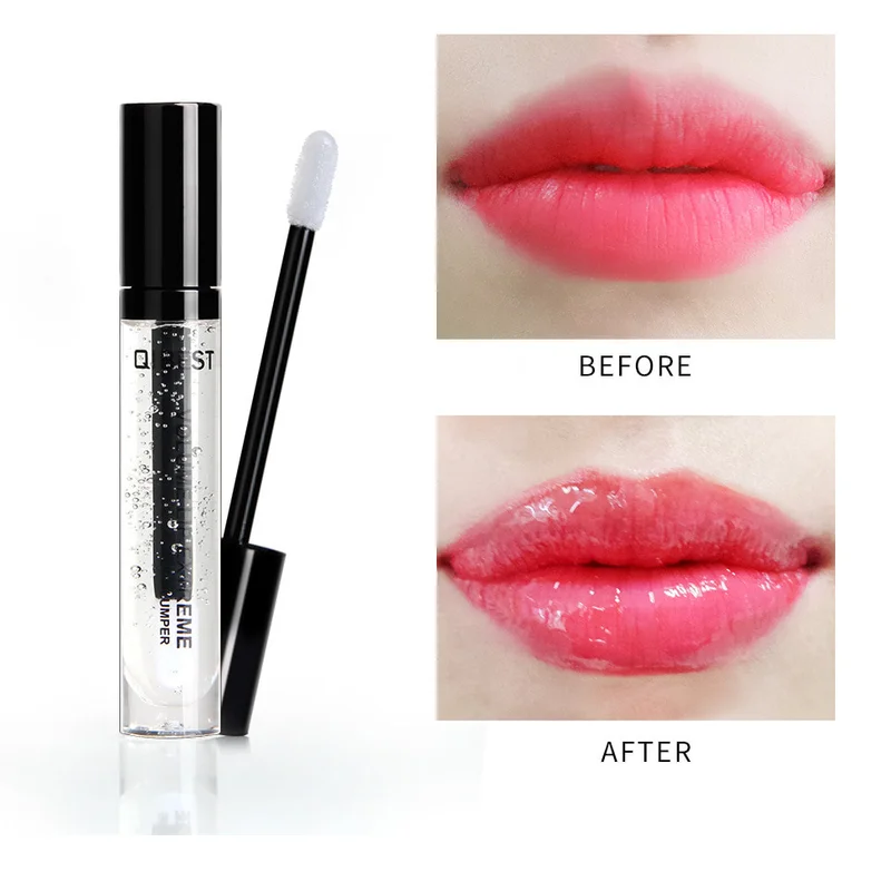 

Moisturizer Plumper Lip Gloss Long Lasting Sexy Big Lips Pump Transparent Waterproof Volume Lip Clear Lipgloss