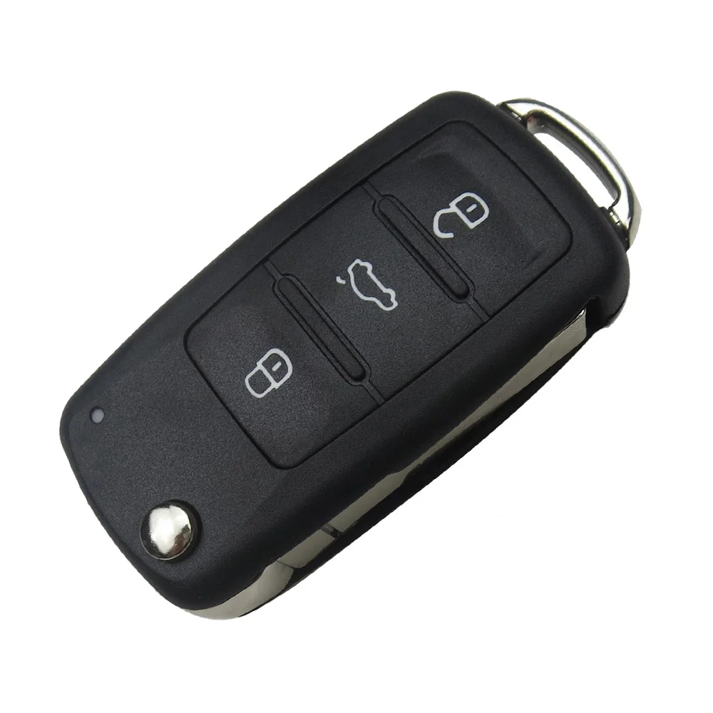 Ключ дистанционного управления OkeyTech 5K0 837 202AD 1JO 959 753 DJ 1KO 315 N 433 МГц с чипом ID48 для