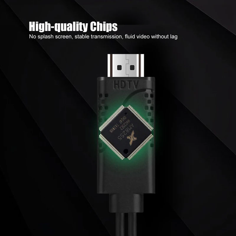 Конвертер Onten HDMI для Apple Lightning/HDMI адаптер кабеля USB ТВ цифровой av iPhone X 8 7 6S 5 iPad Pro