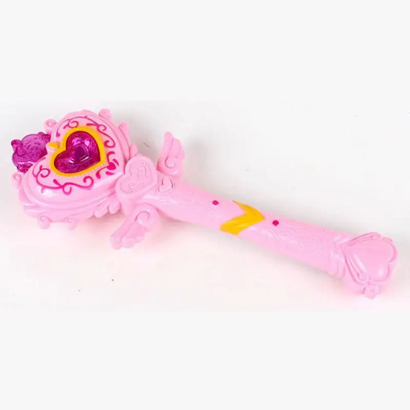 

Flashing Light Princess Luminescence Musical Magic Wand Toys Gifts Kids Girls