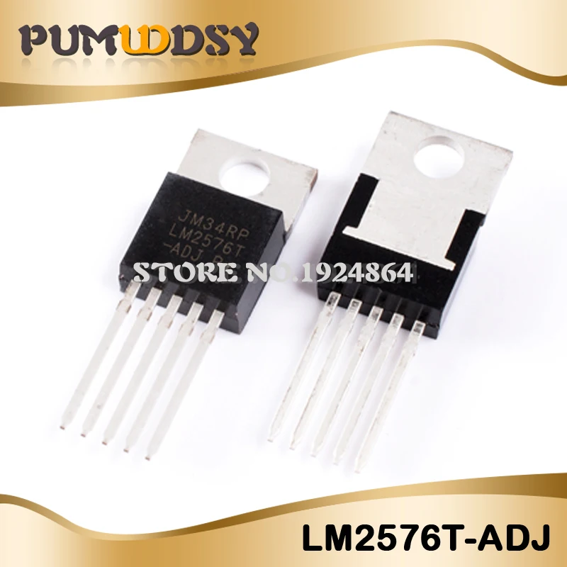 100 шт. LM2576T ADJ 220 Новый Регулируемый Линейный понижающий регулятор переключения DYDZ2
