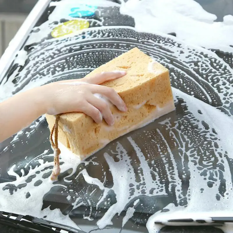 Автомобильный Стайлинг, микрофибра, губка для мытья автомобиля, для мытья окон, абсорбирующий автомобильный чистящий аксессуар, моющие средства для окон для ford lada granta