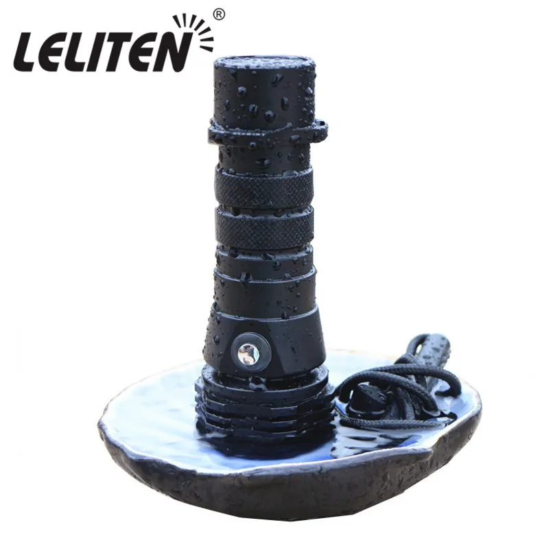 

9000LM XML- L2 Led Waterproof Tactical flashlight Underwater diving Torch Fishing Light For 26650 18650 Battery Hunting lantern
