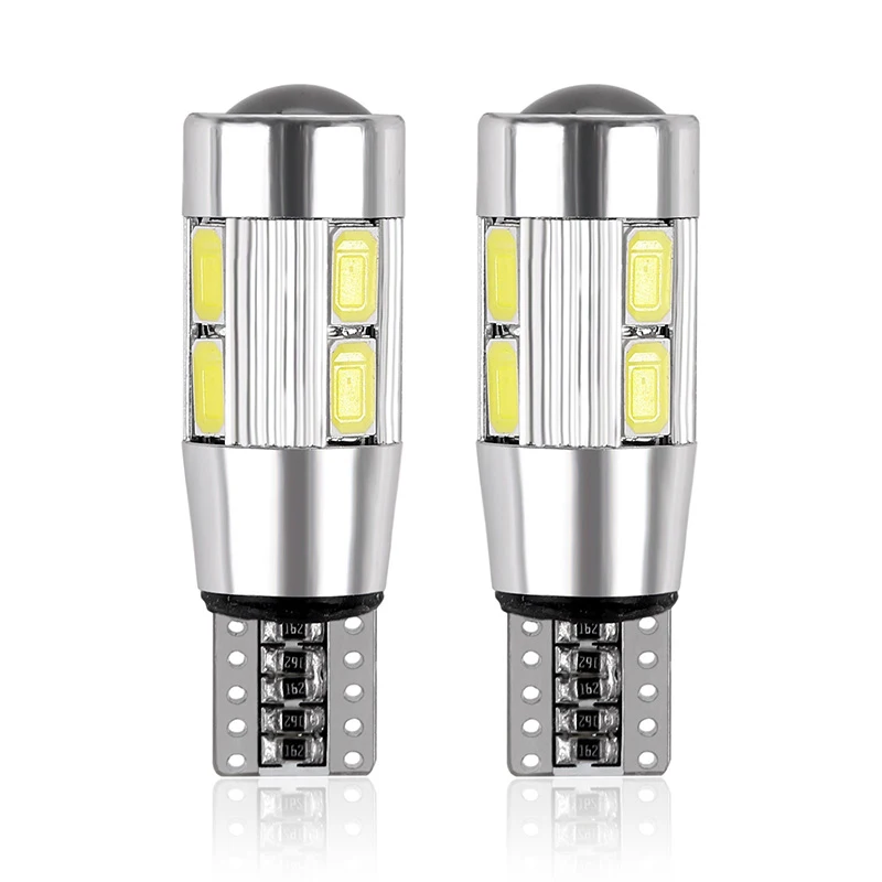 2PCS-Car-Styling-Car-Auto-LED-T10-194-W5W-Canbus-10-SMD-5630-LED-Light-Bulb
