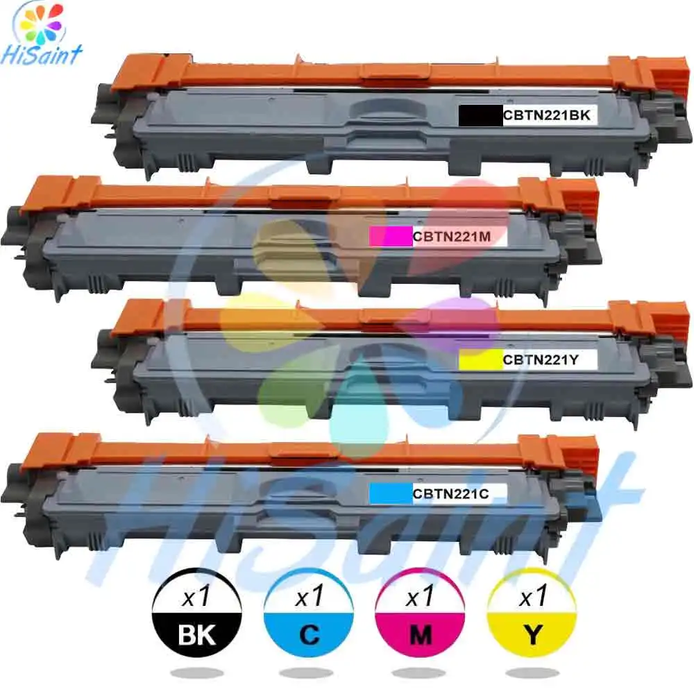HOT Compatible Toner Cartridge Replacement for Brother TN221BK TN221C