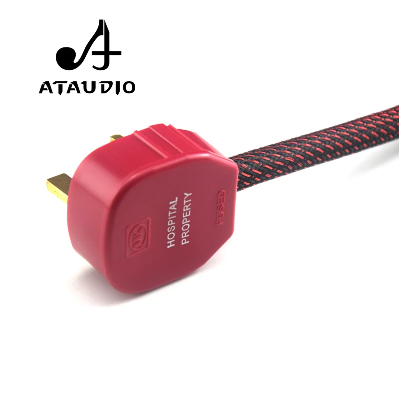 ATAUDIO PL 500 кабель питания Hi Fi с английской вилкой высокопроизводительный