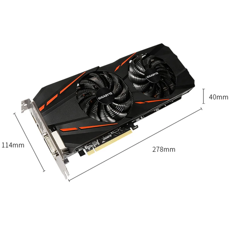 Оригинальная Видеокарта GIGABYTE GTX 1060 3GB G1 игровая видеокарта GPU карта для видеокарты nVIDIA Geforce GTX1060 3GB 192Bit