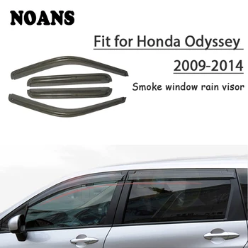 

NOANS 4pcs stickers For Honda Odyssey 2017 2016 2015-2009 Car Styling Accessories Windows Sun Rain Visor Door Shield Trim