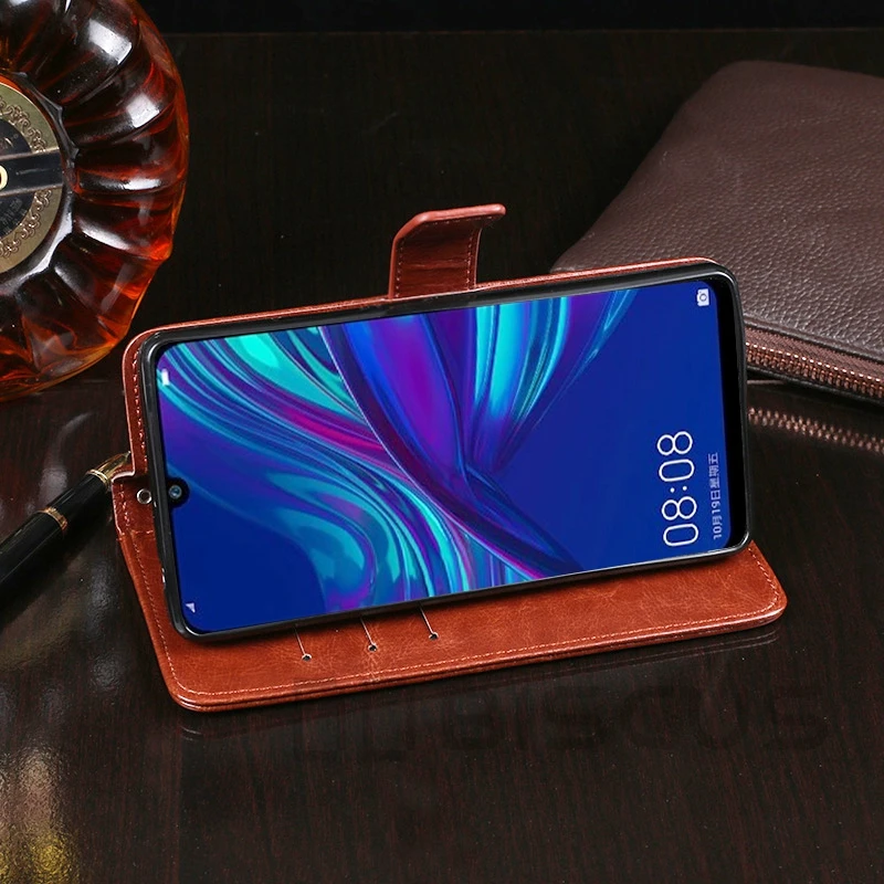 Роскошный защитный чехол книжка из искусственной кожи для Huawei P Smart 2021 плюс 2019 Pro Z