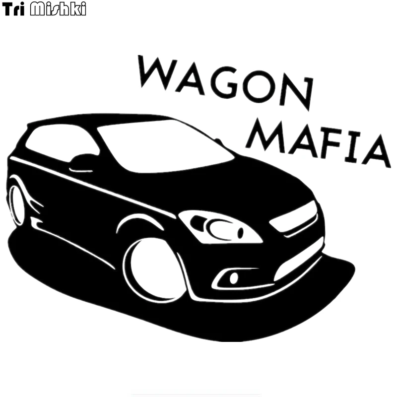 Три мишки 14 9x20 см wagon mafia универсал мафия смешная наклейки на авто виниловые