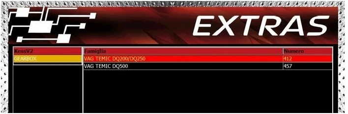 V5017 EXTRAS