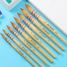 ART SECRET нейлоновая беличий ворс фломастеры профессиональные фломастеры начинающая ручка-закладка студенческие художественные принадлежности