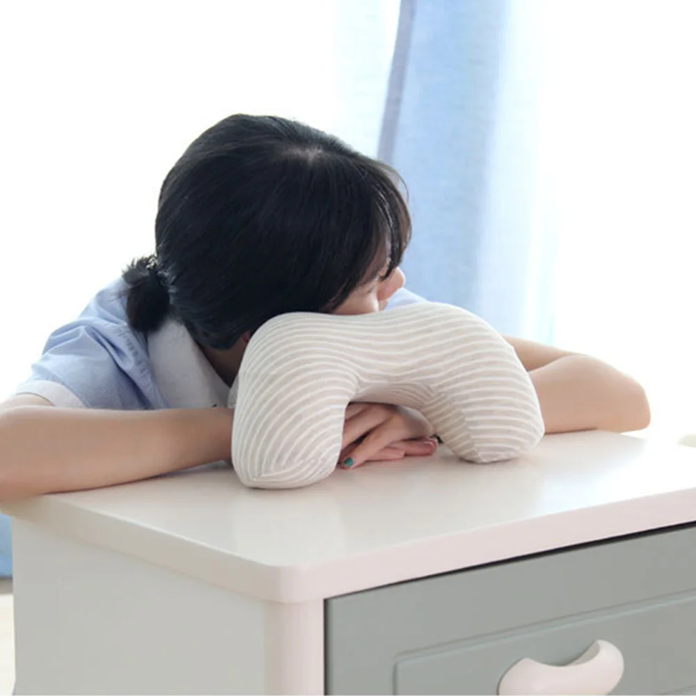 Memory Foam Nap Head Neck Pillow Office Table School Desk Cushion Slow