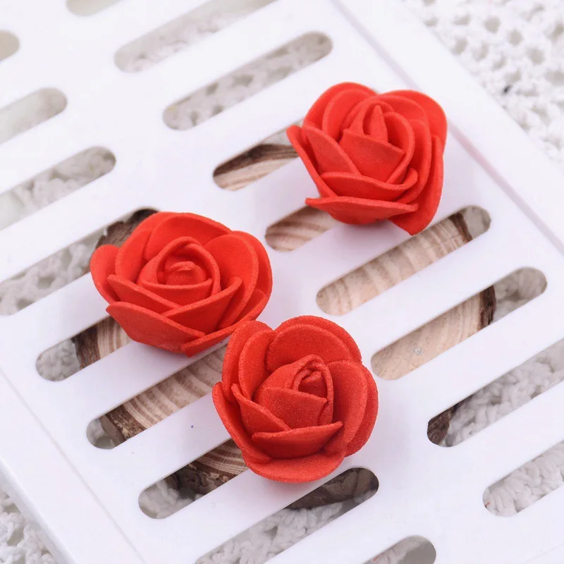 50pcs 19Colors 3cm Small Mini Roses Foam Artificial Flowers For Wedding Festive Decoration Handmade Pompom DIY Craft Accessories 50pcs 19Colors 3cm Small Mini Roses Foam Artificial Flowers For Wedding Festive Decoration Handmade Pompom DIY Craft Accessories