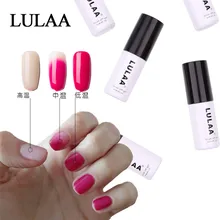 lulaa 6 мл модные Цвет изменение гель Лаки для ногтей Дизайн ногтей Гели для ногтей uv led гель для ногтей 18 Цвета Лаки для ногтей