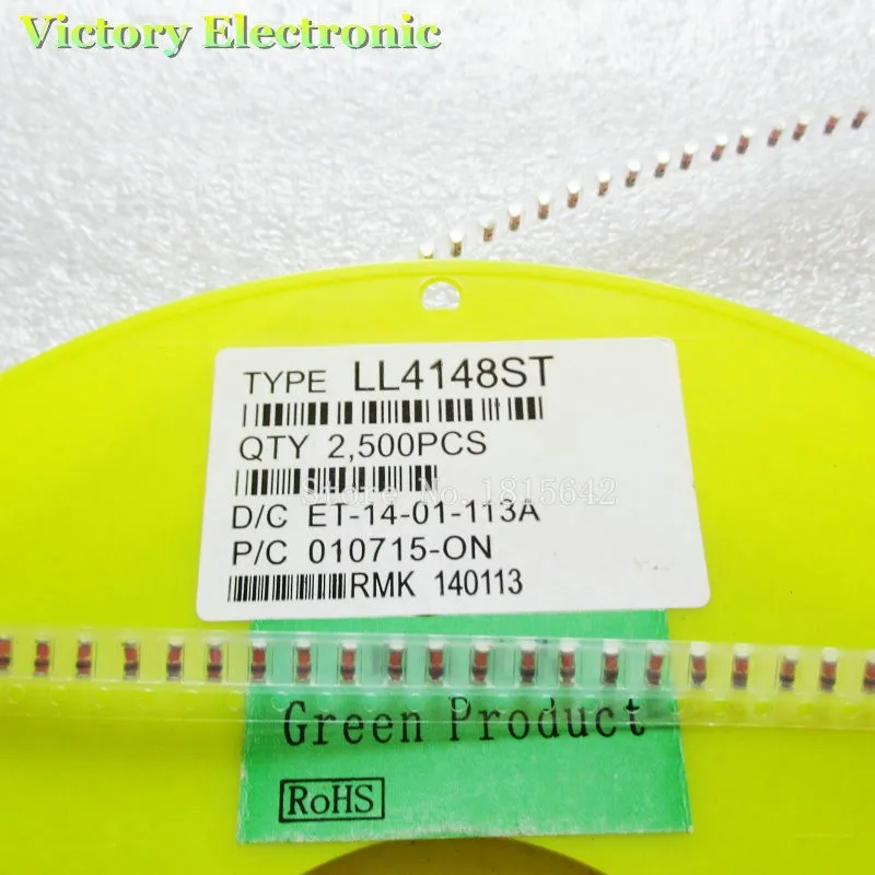 50pcs Ll4148 Diode SMT Surface Mount Version of 1N4148 M