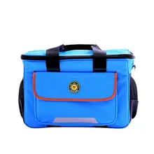 14/16/20 дюймов Большой Ёмкость инструмент сумка Водонепроницаемый Электрика Сумка Пластик дно Для мужчин косой сумка для инструмента