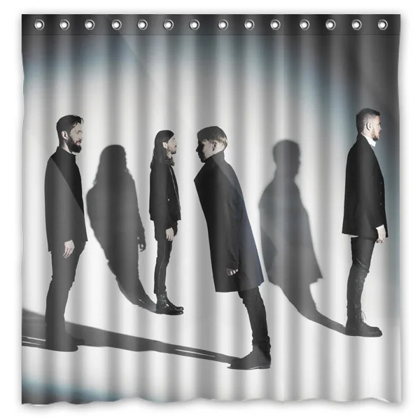

imagine dragons Printed Bath Shower Curtains Waterproof Polyester Fabric Curtain For The Bathroom with 12 Hooks