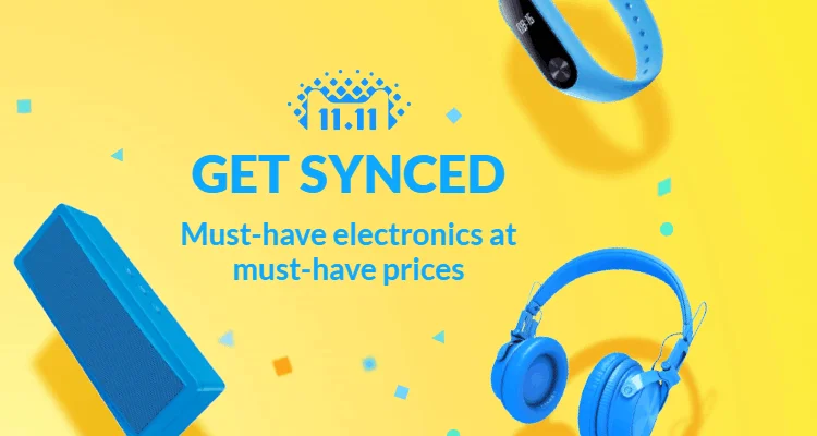 Get Synced (Electronics): Must-have electronics at must-have prices. New. Now. And up to 50% off! Only on 11.11!